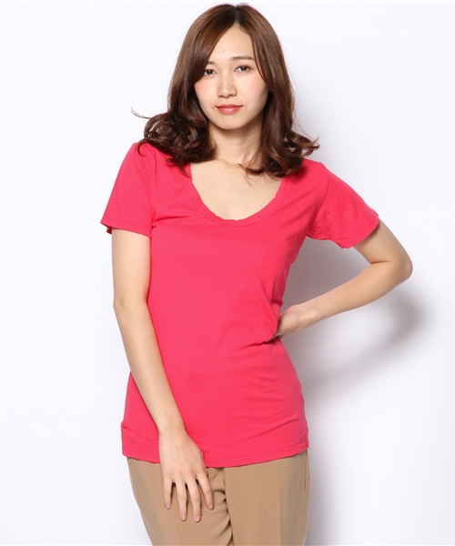 DouDou（ドゥドゥ）の「【GROCERIES】TシャツBEE（Tシャツ/カットソー・レディース・グリーン/イエロー/ブラック/ピンク/サックスブルー/ホワイト・FREE）」の14枚目の写真