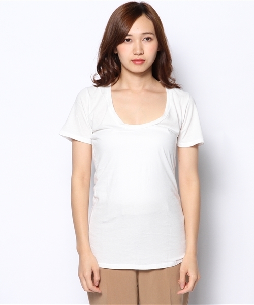 DouDou（ドゥドゥ）の「【GROCERIES】TシャツBEE（Tシャツ/カットソー・レディース・グリーン/イエロー/ブラック/ピンク/サックスブルー/ホワイト・FREE）」の11枚目の写真