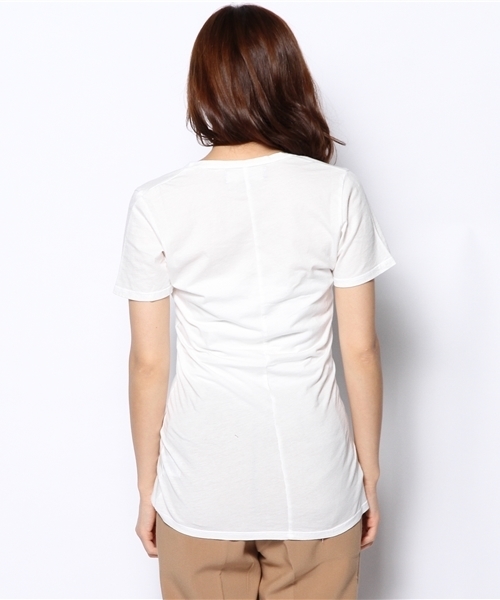 DouDou（ドゥドゥ）の「【GROCERIES】TシャツBEE（Tシャツ/カットソー・レディース・グリーン/イエロー/ブラック/ピンク/サックスブルー/ホワイト・FREE）」の7枚目の写真