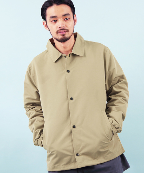 Beautiful Harmony(ビューティフルハーモニー)の「タスラン コーチジャケット(ナイロンジャケット)」|ベージュ