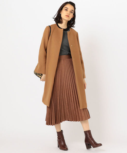 SHIPS（シップス）の「MANTECOノーカラーコート◇（その他アウター