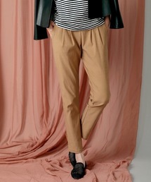 美脚ストレッチ◆ハイテンションタックパンツ