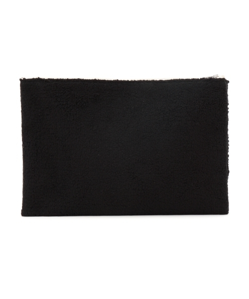 Ray BEAMS（レイビームス）の「◎MATATABI / "NYC" ボア クラッチバッグ（クラッチバッグ・レディース・オフホワイト/ブラック・ONE SIZE）」の15枚目の写真