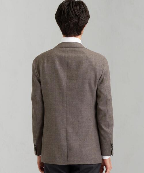 green label relaxing（グリーンレーベルリラクシング）の「[ レダ ] REDA メッシュ 無地 2B RG 2PP- ジャケット（テーラードジャケット・メンズ・ブラウン/ネイビー/ダークグレー・44/46/48/50/42）」の11枚目の写真