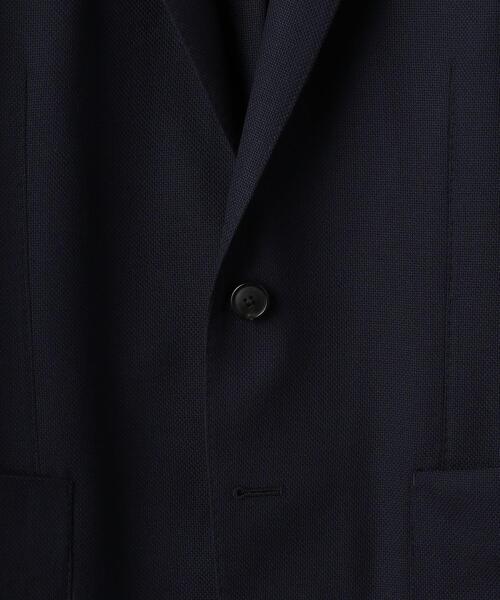 green label relaxing（グリーンレーベルリラクシング）の「[ レダ ] REDA メッシュ 無地 2B RG 2PP- ジャケット（テーラードジャケット・メンズ・ブラウン/ネイビー/ダークグレー・44/46/48/50/42）」の15枚目の写真