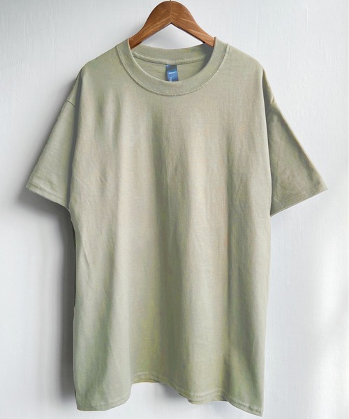 HANES(ヘインズ)の「HANES(ヘインズ) / BEEFY ビーフィー クルーネック 半袖 Tシャツ(Tシャツ/カットソー・メンズ・ホワイト/ブラック/カーキ/スモークグレー/サンドベージュ・M/L/XL)」の4枚目の写真