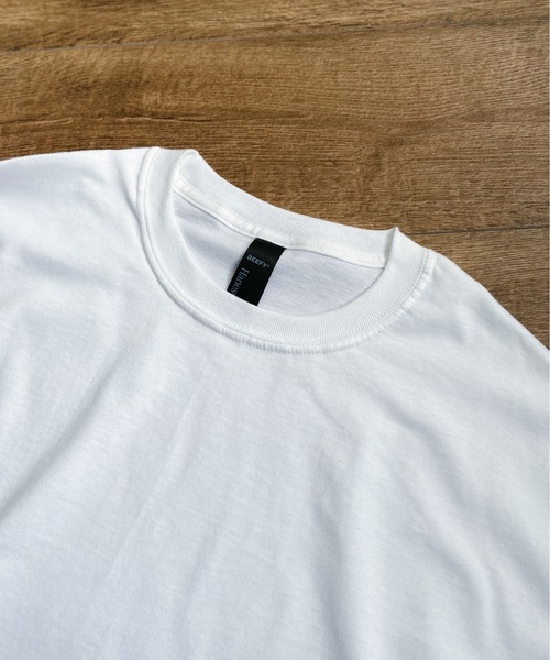 HANES(ヘインズ)の「HANES(ヘインズ) / BEEFY ビーフィー クルーネック 半袖 Tシャツ(Tシャツ/カットソー・メンズ・ホワイト/ブラック/カーキ/スモークグレー/サンドベージュ・M/L/XL)」の14枚目の写真