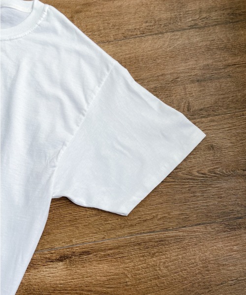 HANES(ヘインズ)の「HANES(ヘインズ) / BEEFY ビーフィー クルーネック 半袖 Tシャツ(Tシャツ/カットソー・メンズ・ホワイト/ブラック/カーキ/スモークグレー/サンドベージュ・M/L/XL)」の15枚目の写真