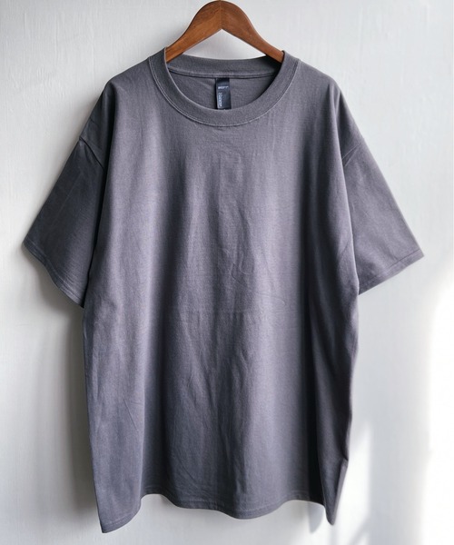 HANES(ヘインズ)の「HANES(ヘインズ) / BEEFY ビーフィー クルーネック 半袖 Tシャツ(Tシャツ/カットソー・メンズ・ホワイト/ブラック/カーキ/スモークグレー/サンドベージュ・M/L/XL)」の22枚目の写真