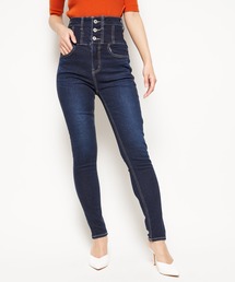 SPIRALGIRL | ハイウエストハイパースキニーデニム(デニムパンツ)