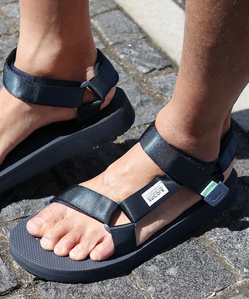 suicoke(スイコック)の「SUICOKE/スイコック DEPA-Cab(サンダル・メンズ・ホワイト/ブラック/ネイビー/オリーブ・6/8/10/9/5/7)」の4枚目の写真