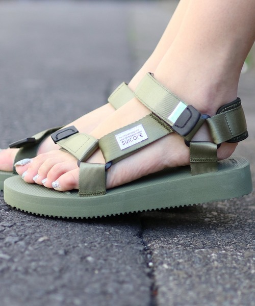 suicoke(スイコック)の「SUICOKE/スイコック DEPA-Cab(サンダル・メンズ・ホワイト/ブラック/ネイビー/オリーブ・6/8/10/9/5/7)」の3枚目の写真