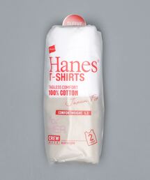 【HANES/ヘインズ】【1枚で着れる厚手T】ヘインズ JAPAN FIT スリーブレス 2枚セット(白・黒)透けない5.3oz ノースリーブ