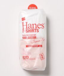 【HANES/ヘインズ】【1枚で着れる厚手T】ヘインズ JAPAN FIT スリーブレス 2枚セット(白・黒)透けない5.3oz ノースリーブ