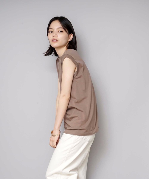 HANES(ヘインズ)の「【HANES/ヘインズ】【1枚で着れる厚手T】ヘインズ JAPAN FIT スリーブレス 2枚セット(白・黒)透けない5.3oz ノースリーブ(Tシャツ/カットソー・レディース・その他1/その他4/その他3/その他5/その他6/その他7/その他8・LARGE/MEDIUM)」の15枚目の写真