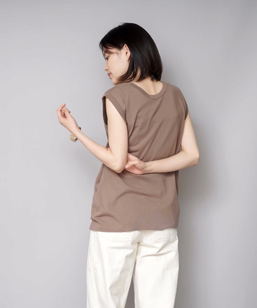 HANES(ヘインズ)の「【HANES/ヘインズ】【1枚で着れる厚手T】ヘインズ JAPAN FIT スリーブレス 2枚セット(白・黒)透けない5.3oz ノースリーブ(Tシャツ/カットソー・レディース・その他1/その他4/その他3/その他5/その他6/その他7/その他8・LARGE/MEDIUM)」の16枚目の写真