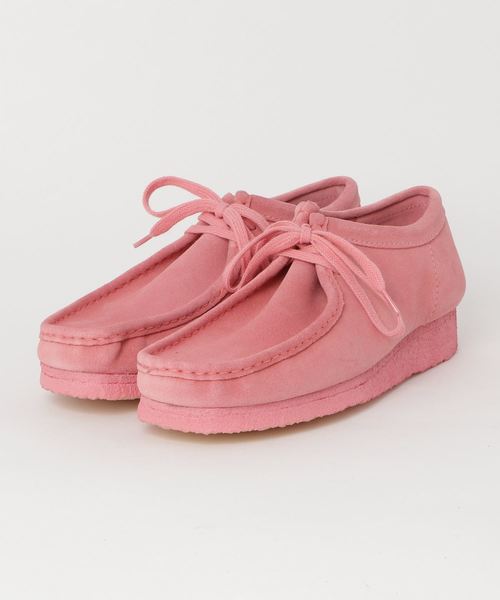 Clarksワラビー サーモンピンク Clarksワラビー サーモンピンク