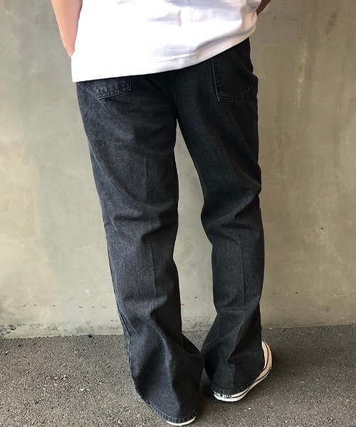 VALTA（ヴァルタ）の「[VALTA/ヴァルタ] 別注 ランチャーデニムパンツ（デニムパンツ・メンズ・インディゴブルー/ブラック・M/S）」の10枚目の写真