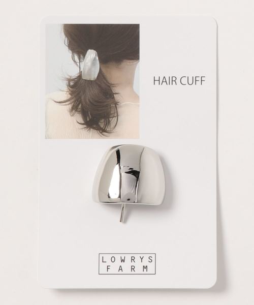 LOWRYS FARM(ローリーズファーム)の「メタルヘアーカフ 885977(ヘアピン・レディース・ゴールド/シルバー系その他/シルバー系その他2・FREE)」の2枚目の写真