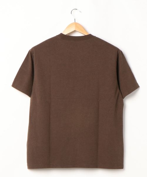 BACK NUMBER（バックナンバー）の「【BACK NUMBER】ヘンプクルーネックＴシャツ（Tシャツ/カットソー・メンズ・ベージュ/ブラウン/キナリ・M/L/XL）」の4枚目の写真