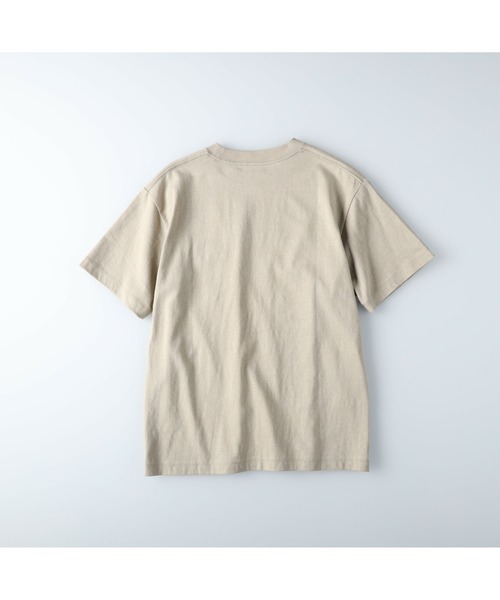 BACK NUMBER（バックナンバー）の「【BACK NUMBER】ヘンプクルーネックＴシャツ（Tシャツ/カットソー・メンズ・ベージュ/ブラウン/キナリ・M/L/XL）」の5枚目の写真