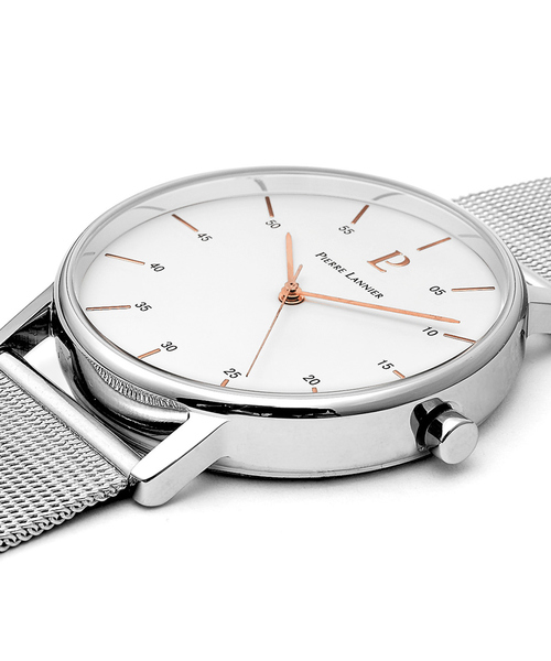 PIERRE LANNIER（ピエール・ラニエ）の「【PIERRELANNIER】シティライン メッシュベルトウォッチ（アナログ腕時計・メンズ・ダークネイビー/ホワイト/ネイビー/ブラック・フリー）」の13枚目の写真