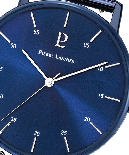 PIERRE LANNIER（ピエール・ラニエ）の「【PIERRELANNIER】シティライン メッシュベルトウォッチ（アナログ腕時計・メンズ・ダークネイビー/ホワイト/ネイビー/ブラック・フリー）」の7枚目の写真