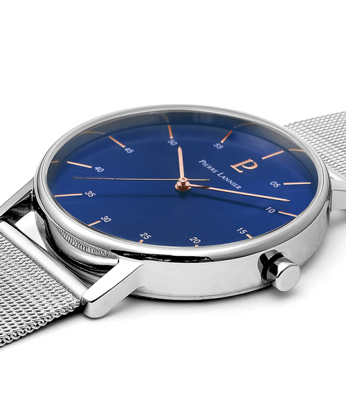 PIERRE LANNIER（ピエール・ラニエ）の「【PIERRELANNIER】シティライン メッシュベルトウォッチ（アナログ腕時計・メンズ・ダークネイビー/ホワイト/ネイビー/ブラック・フリー）」の20枚目の写真