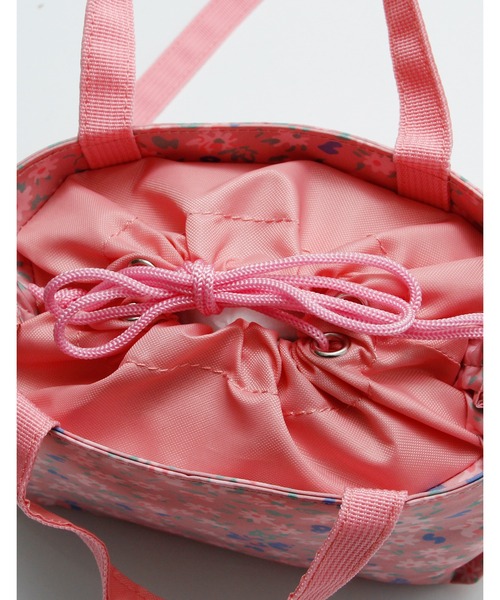 Little sunny bite（リトルサニーバイト）の「Original floral bag（ボストンバッグ・レディース・ピンク/イエロー/ブラック・FREE）」の10枚目の写真
