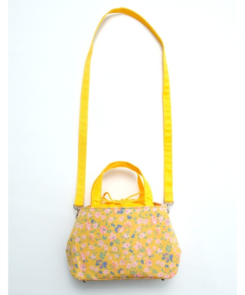 Little sunny bite（リトルサニーバイト）の「Original floral bag（ボストンバッグ・レディース・ピンク/イエロー/ブラック・FREE）」の14枚目の写真