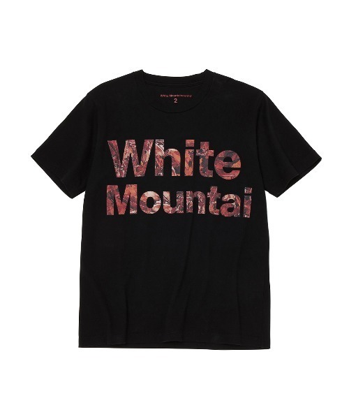 WHITE MOUNTAINEERING(ホワイトマウンテニアリング)の「【White Mountaineering】PRINTED T-SHIRT FALLEN LEAVES/WM2073501(Tシャツ/カットソー・メンズ・ホワイト/ブラック/チャコールグレー/ダークグレー・1/2/3/4)」の3枚目の写真