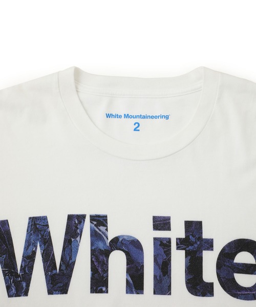 WHITE MOUNTAINEERING(ホワイトマウンテニアリング)の「【White Mountaineering】PRINTED T-SHIRT FALLEN LEAVES/WM2073501(Tシャツ/カットソー・メンズ・ホワイト/ブラック/チャコールグレー/ダークグレー・1/2/3/4)」の7枚目の写真