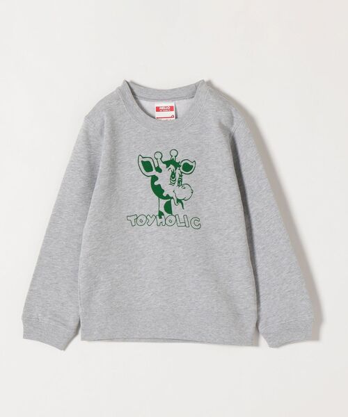 SHIPS any(シップス エニィ)の「KICKIT:TOYHOLIC プリント スウェット《KIDS》(Tシャツ/カットソー・レディース・ホワイト/グレー/イエロー・1/2/0)」の2枚目の写真