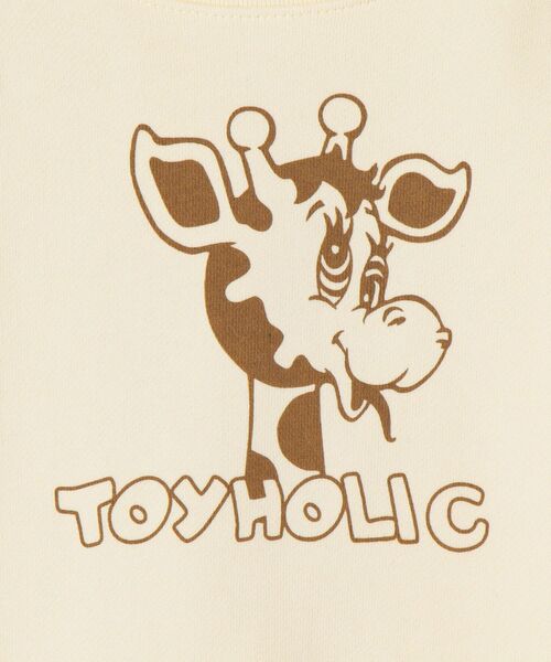SHIPS any(シップス エニィ)の「KICKIT:TOYHOLIC プリント スウェット《KIDS》(Tシャツ/カットソー・レディース・ホワイト/グレー/イエロー・1/2/0)」の8枚目の写真