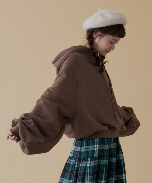 ドゥーズィエムクラス【定価3.1万】Sweatパーカー 裏起毛 キャメル ドゥーズィエムクラス【定価3.1万】Sweatパーカー 裏起毛 キャメル