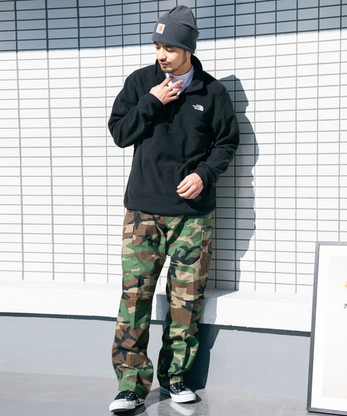 Carhartt(カーハート)の「Carhartt カーハート フリース ビーニー ニット帽(ニットキャップ/ビーニー・メンズ・ブラック/グレー/ブルー・FREE)」の5枚目の写真