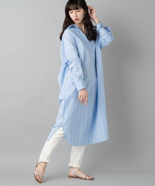 LOUNGEDRESS（ラウンジドレス）の「ストライプワンピース（ワンピース  