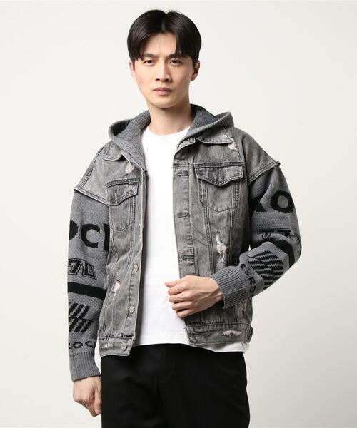 デニムパーカージャケット デニムジャケット Avant Garde アバンギャルド のファッション デニムパーカージャケット デニムジャケット Avant Garde アバンギャルド のファッション