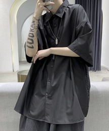 WESTBOY | 【WB ORIGINALS】 Loose-fitting Drop Shoulder Draped Wide Shirt(シャツ/ブラウス)