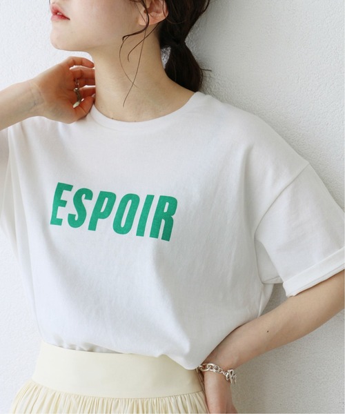 DEVASTEE pour IENA Tシャツ　ホワイト DEVASTEE pour IENA Tシャツ（Tシャツ／カットソー）｜IENA