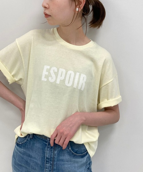 IENA（イエナ）の「ESPOIR Tシャツ◇（Tシャツ/カットソー