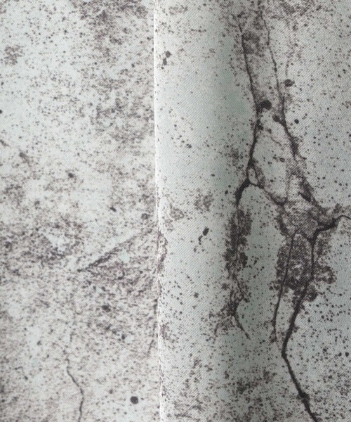 TEVALT（ヴァレット）の「ヴィンテージ　ウォールプリントスカート　レイヤード風パンツ（ドイツ転写プリント）（スカート・レディース・グレー/ミント・38）」の15枚目の写真