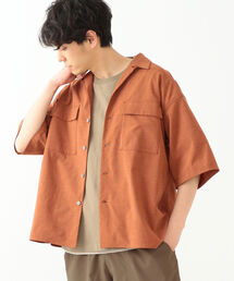 B:MING by BEAMS | B:MING by BEAMS / リネンライク オープンカラーシャツ(シャツ/ブラウス)