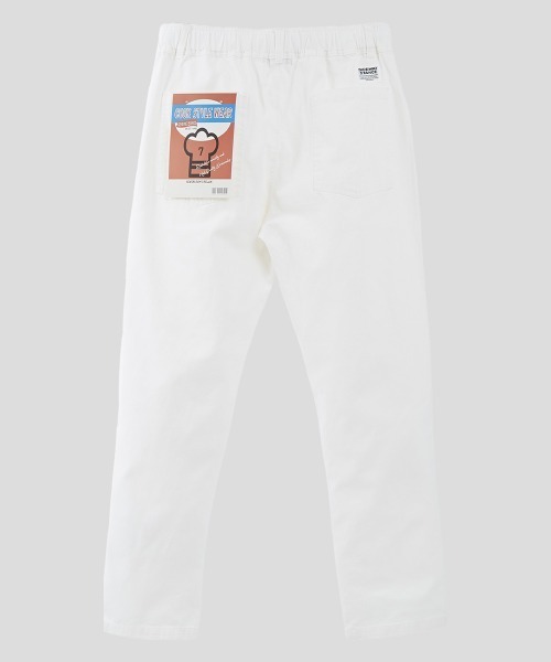 SIDEWAY STANCE（サイドウェイスタンス）の「【SIDEWAY STANCE】ピスネーム テーパード シェフパンツ（チノパンツ・メンズ・ブラック/ベージュ/オフホワイト/インディゴブルー・MEDIUM/LARGE）」の2枚目の写真