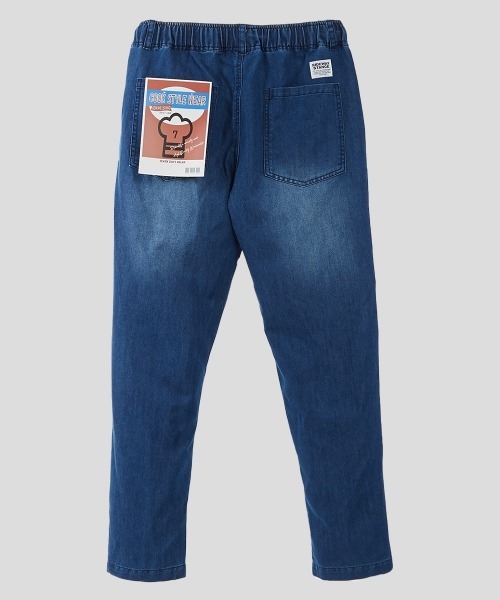 SIDEWAY STANCE（サイドウェイスタンス）の「【SIDEWAY STANCE】ピスネーム テーパード シェフパンツ（チノパンツ・メンズ・ブラック/ベージュ/オフホワイト/インディゴブルー・MEDIUM/LARGE）」の4枚目の写真