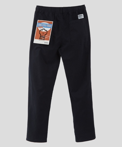 SIDEWAY STANCE（サイドウェイスタンス）の「【SIDEWAY STANCE】ピスネーム テーパード シェフパンツ（チノパンツ・メンズ・ブラック/ベージュ/オフホワイト/インディゴブルー・MEDIUM/LARGE）」の3枚目の写真