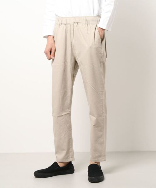 SIDEWAY STANCE（サイドウェイスタンス）の「【SIDEWAY STANCE】ピスネーム テーパード シェフパンツ（チノパンツ・メンズ・ブラック/ベージュ/オフホワイト/インディゴブルー・MEDIUM/LARGE）」の7枚目の写真