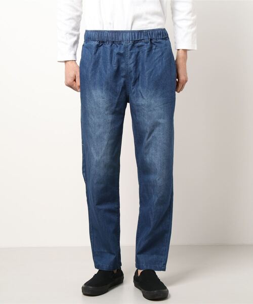 SIDEWAY STANCE（サイドウェイスタンス）の「【SIDEWAY STANCE】ピスネーム テーパード シェフパンツ（チノパンツ・メンズ・ブラック/ベージュ/オフホワイト/インディゴブルー・MEDIUM/LARGE）」の8枚目の写真