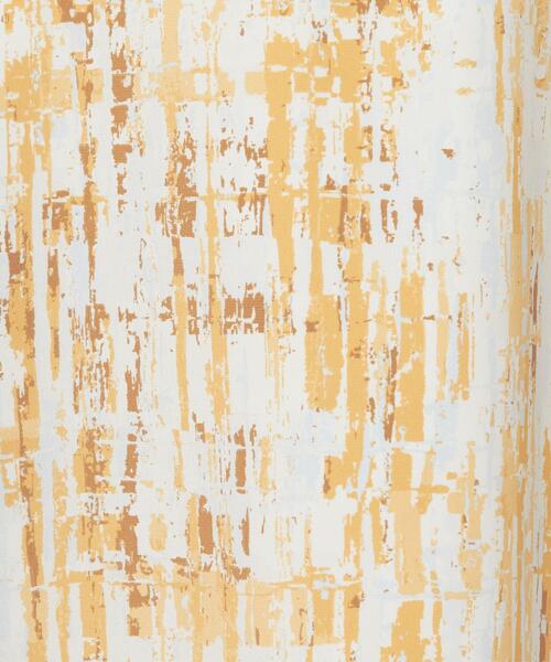 closet story（クローゼットストーリー）の「＜closet story＞□パステル ブラシプリント フレアスカート -手洗い可能-（スカート・レディース・ライトグレー/イエロー・FREE）」の15枚目の写真