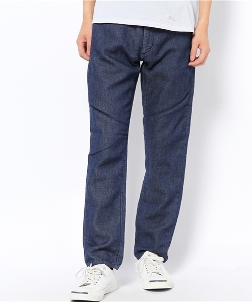 VENCEEXCHANGE(ヴァンスエクスチェンジ)の「カットデニムパンツ(デニムパンツ・メンズ・ブルー/ブルー系その他・SMALL/LARGE/MEDIUM)」の1枚目の写真